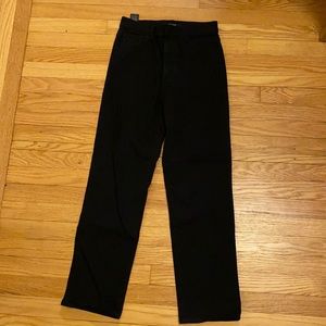 J Brand, Jules style black straight jeans. Size 27